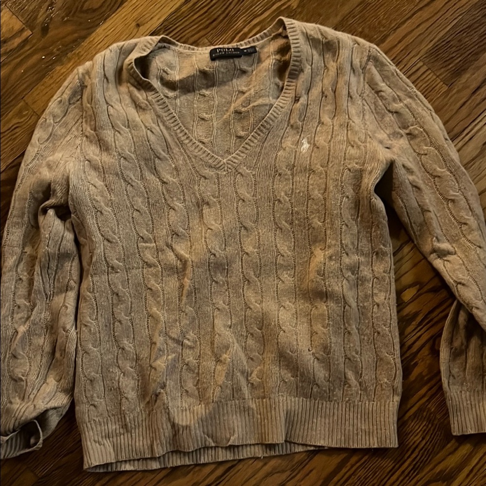 Ralph Lauren Tan Sweater